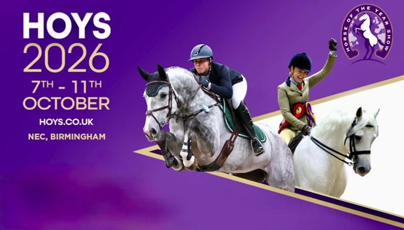 Horse of the Year Show 2026 at NEC Birmingham — 7-11 October 2026