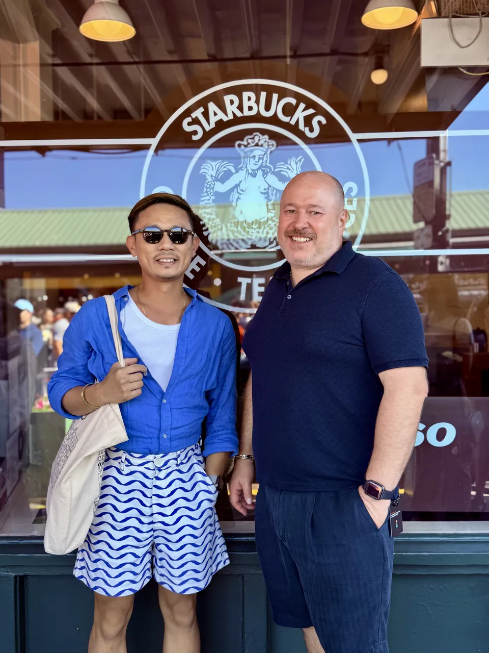 James and Hansel in Seattle