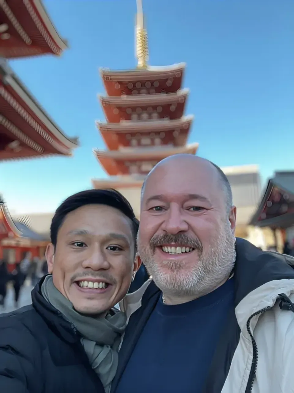 James and Hansel in Tokyo