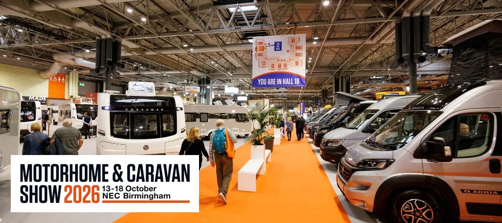 Motorhome & Caravan Show 2026 at NEC Birmingham — 13-18 October 2026