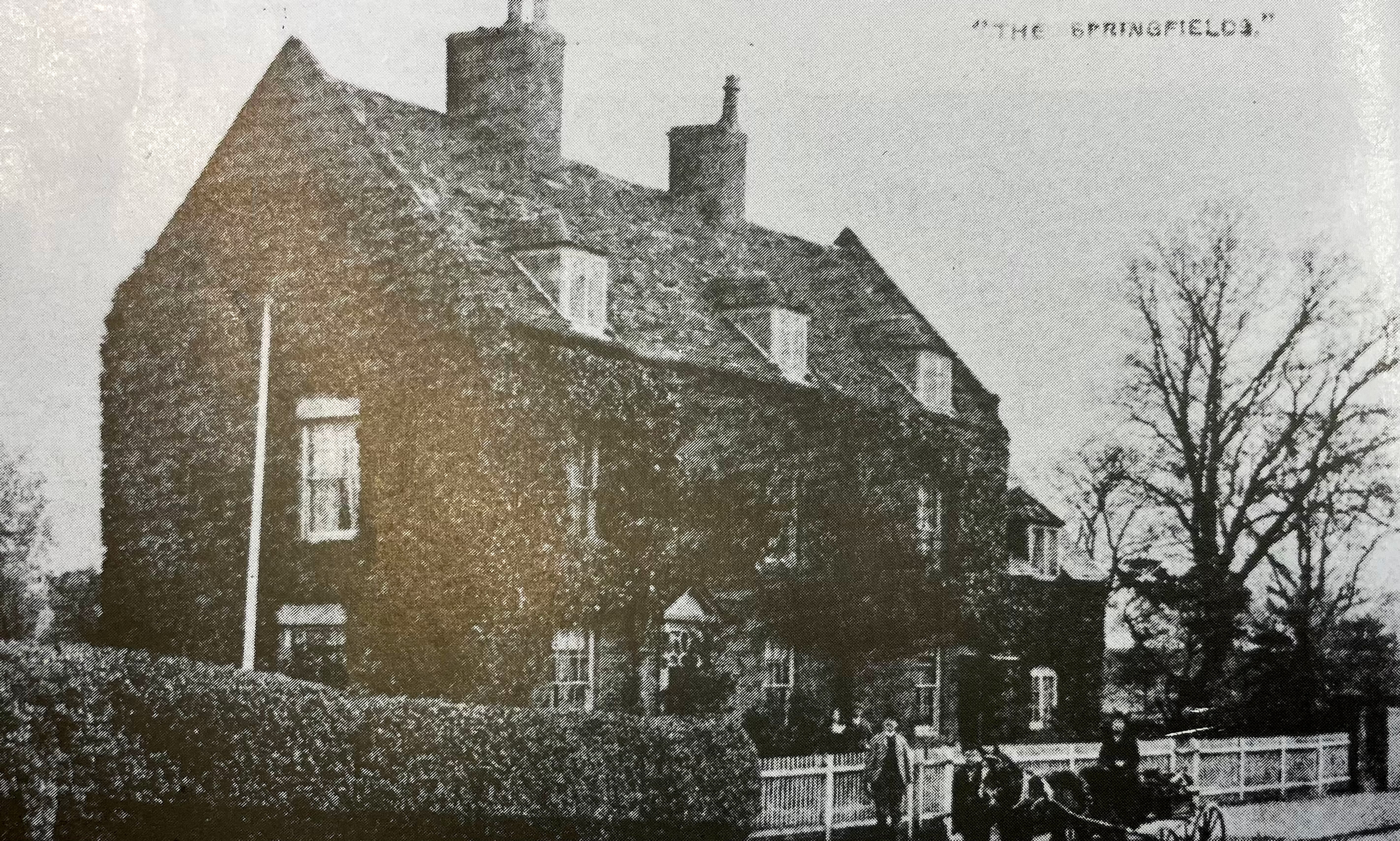 Springfield House on Coventry Road, early 1900s (historic photograph)